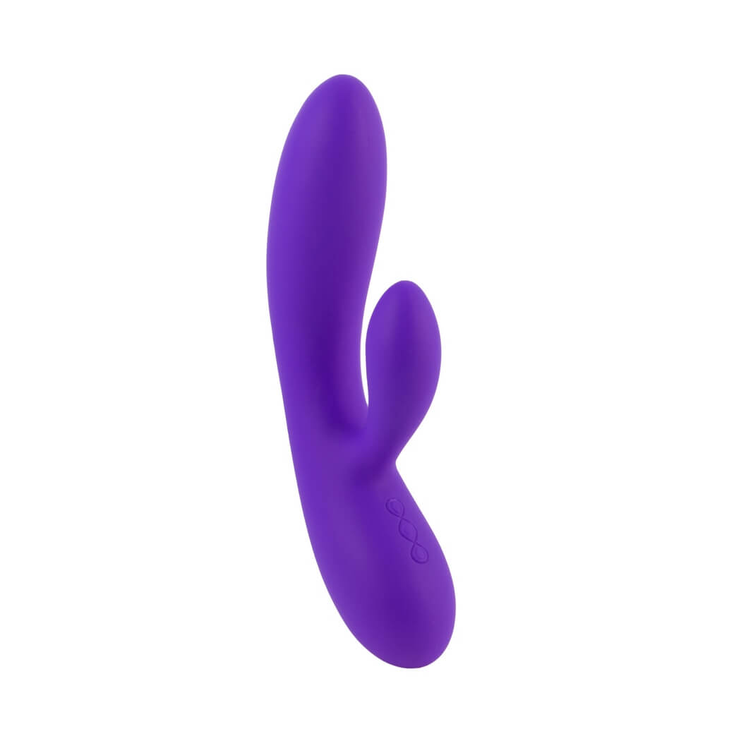 VIBRATOR RABBIT Feelztoys Lea Medium Purple Glitter - Slika 2