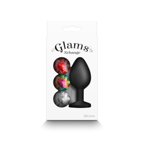 ANALNI ČEP Glams XChange Round Medium