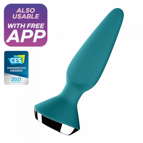 VIBRIRAJUĆI ANALNI ČEP Satisfyer Ilicious 1 Petrol