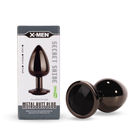 ANALNI ČEP X-MEN Secret Shine Metal Gun (L)