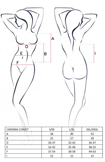 KORZET Casmir Carisma Red - Slika 2
