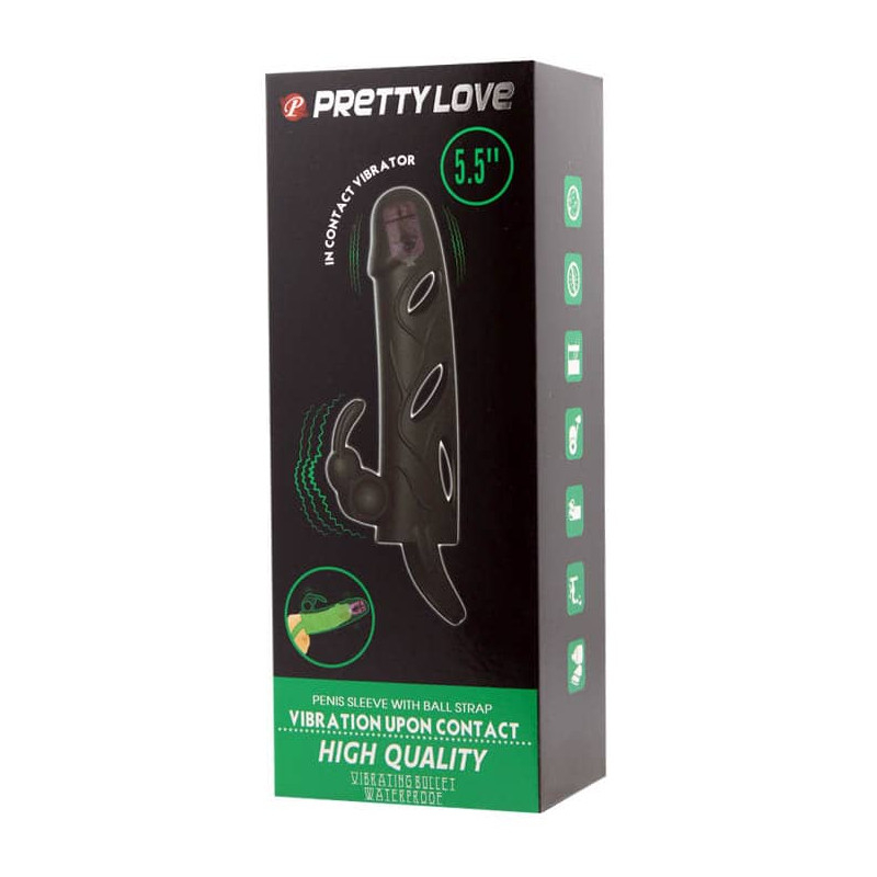VIBRACIJSKI DODATAK ZA PENIS Pretty Love PL 5.5