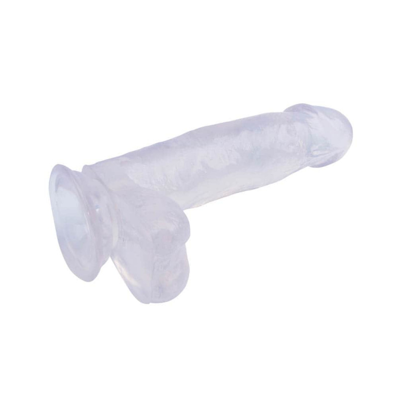 DILDO Chisa Hi-Rubber Clear 7'' - Slika 4