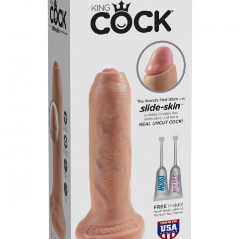 DILDO King Cock Uncut 6"