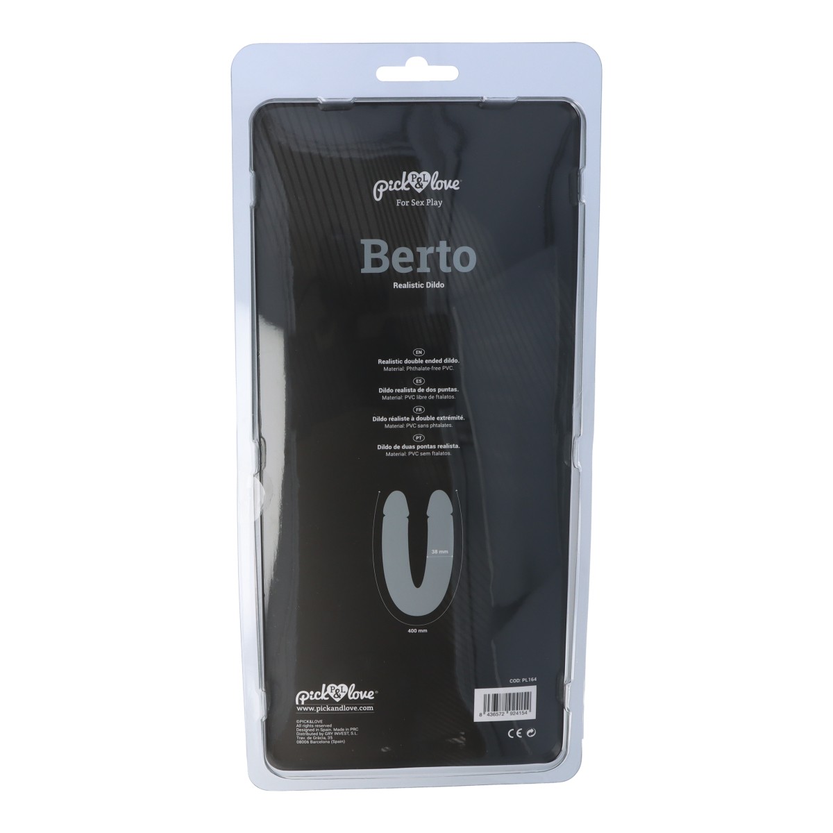 DVOJNI PENETRATOR Pick&Love Berto - Slika 3