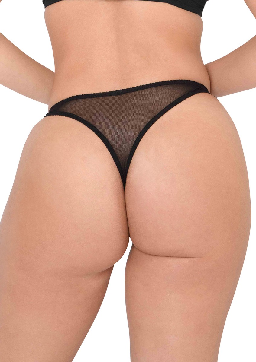 GAĆICE Very Sexy Floral Lace Black - Slika 2