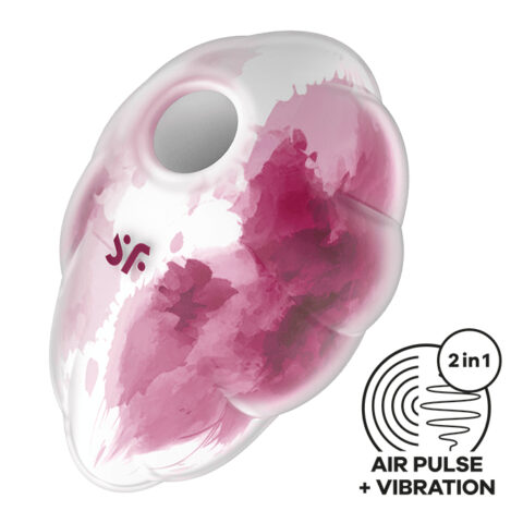 STIMULATOR KLITORA Satisfyer Cloud Dancer Red