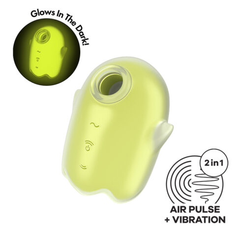 STIMULATOR KLITORA Satisfyer Glowing Ghost Green