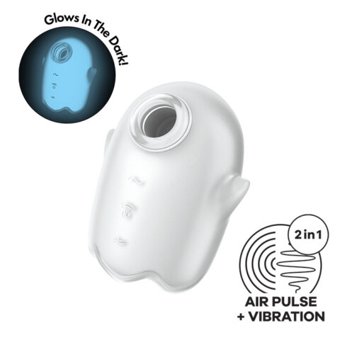 STIMULATOR KLITORA Satisfyer Glowing Ghost White