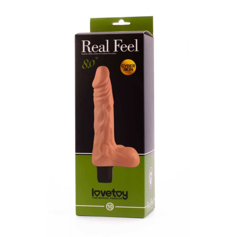 VIBRIRAJUĆI PENIS Lovetoy Real Feel Cyberskin #10