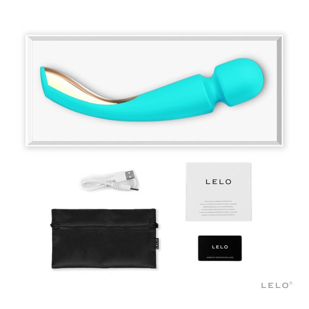 MASAŽER LELO Smart Wand 2 Medium Ocean Blue - Slika 5