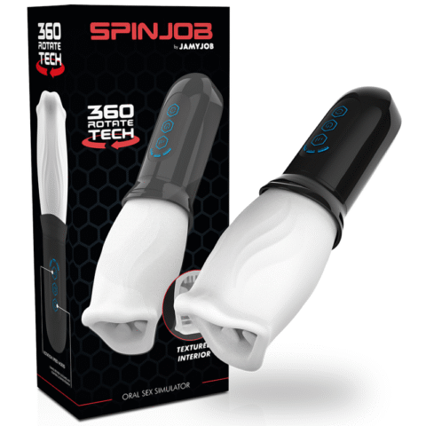 MASTURBATOR Jamyjob Spinjob Oral Sex Stimulator