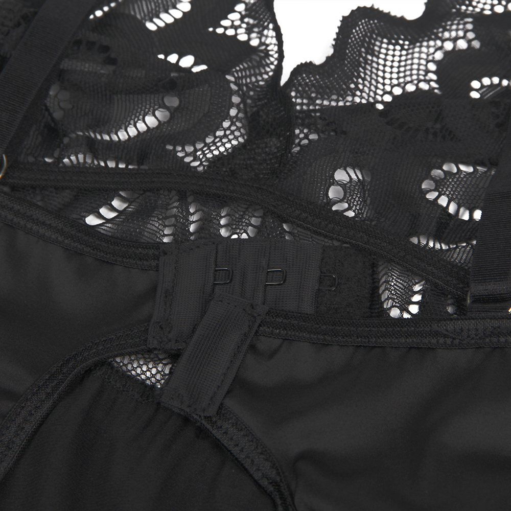 NEGLIŽE OhYeah R81167 Black - Slika 9