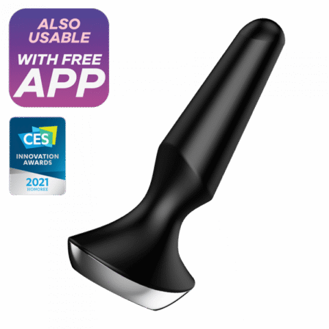 VIBRIRAJUĆI ANALNI ČEP Satisfyer Ilicious 2 Black