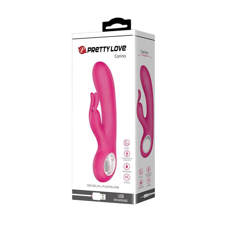 VIBRATOR RABBIT Pretty Love Carina (Pink)