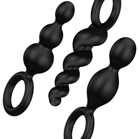 SET ANALNIH ČEPOVA Satisfyer Booty Call Black