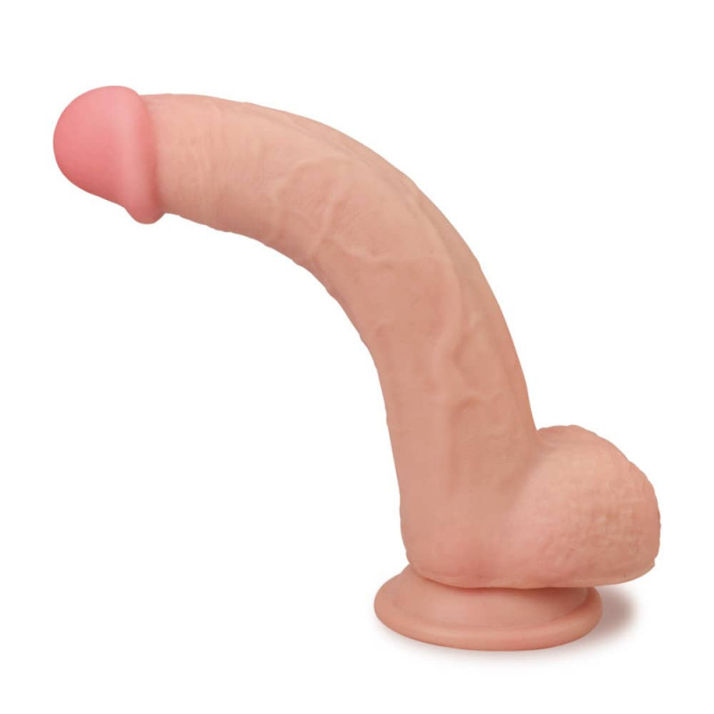 DILDO Lovetoy Sliding Skin 2 Dual Layer 9" - Slika 7