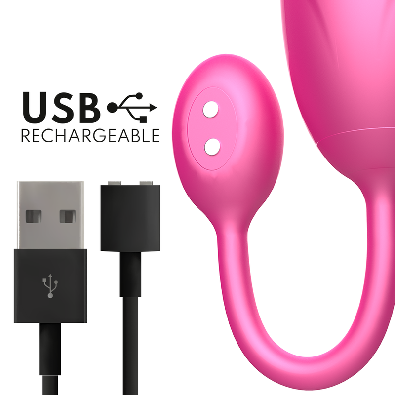 VIBRACIJSKO JAJE Oninder Tokyo Pink App - Slika 5