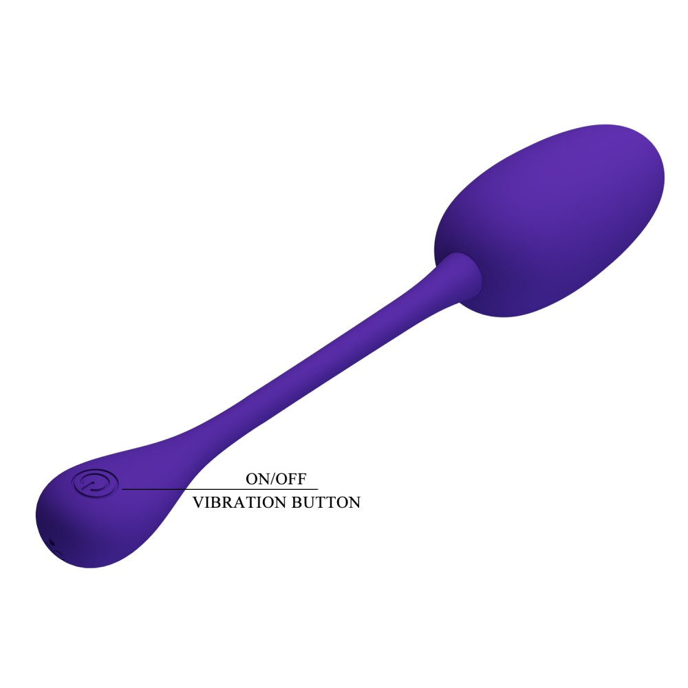 VIBRACIJSKO JAJE Pretty Love Knucker Purple - Slika 10