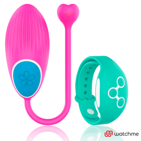 VIBRACIJSKO JAJE Wearwatch Watchme (fuchsia/aquamarine)