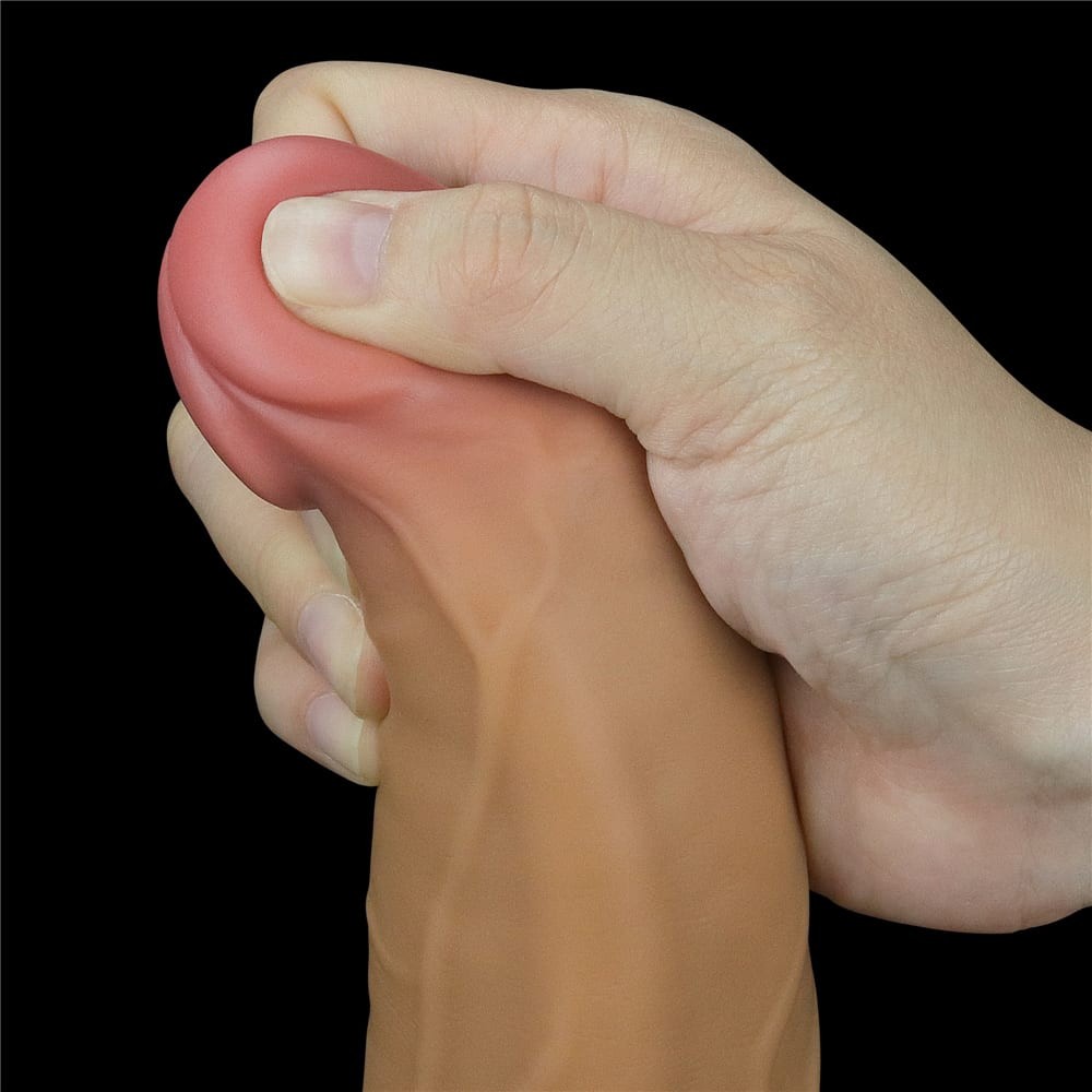VIBRIRAJUĆI PENIS Lovetoy Dual Layered Rotator 9'' - Slika 3