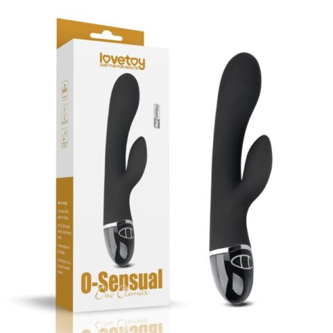 VIBRATOR RABBIT Lovetoy O-Sensual Duo Climax