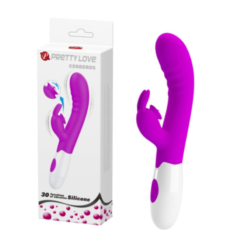 VIBRATOR Pretty Love Cerberus Purple