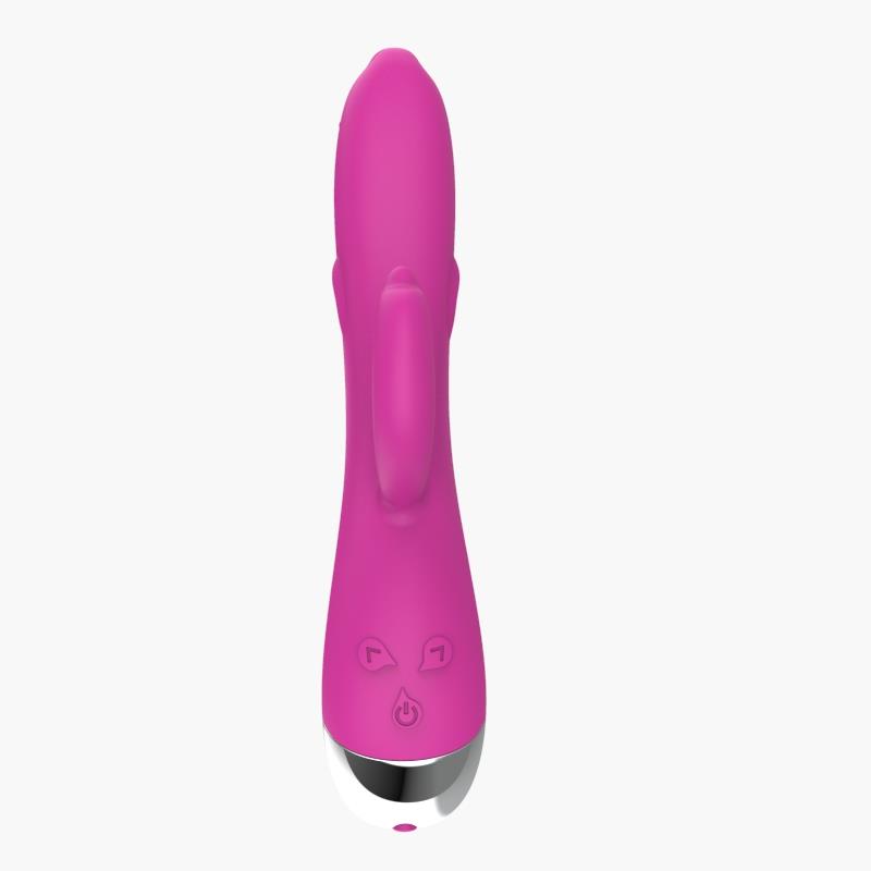 VIBRATOR RABBIT A-Gusto Dolphin Pink - Slika 2