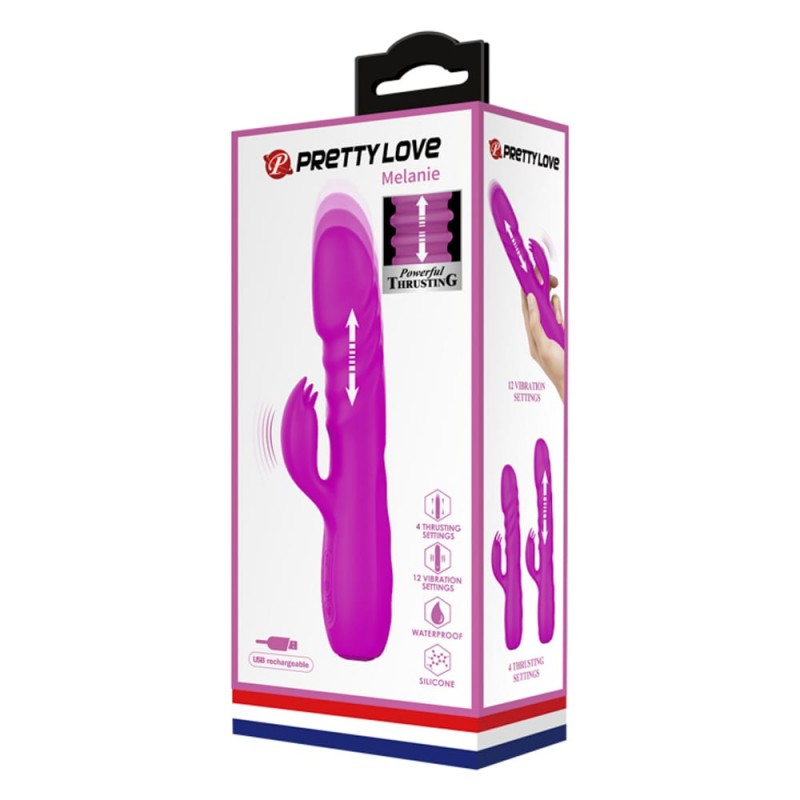VIBRATOR RABBIT Pretty Love Melanie - Slika 2