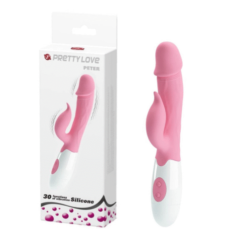 VIBRATOR RABBIT Pretty Love Peter Baby Pink