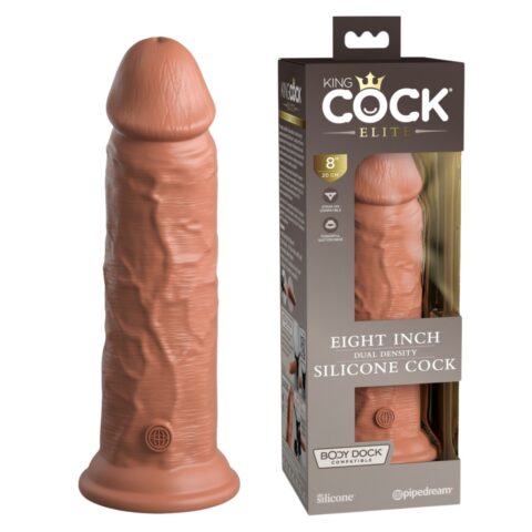 DILDO King Cock Elite Dual Density 8 Tan