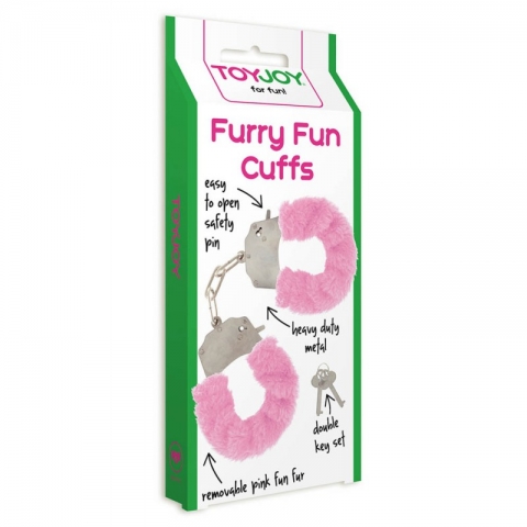 EROTSKE LISICE Toy Joy Furry Fun Pink - Slika 4