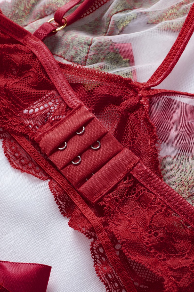 KOMPLET Adelle Red-rdeča-M - Slika 6