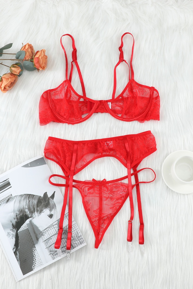 KOMPLET Flora Red-crvena-L - Slika 4