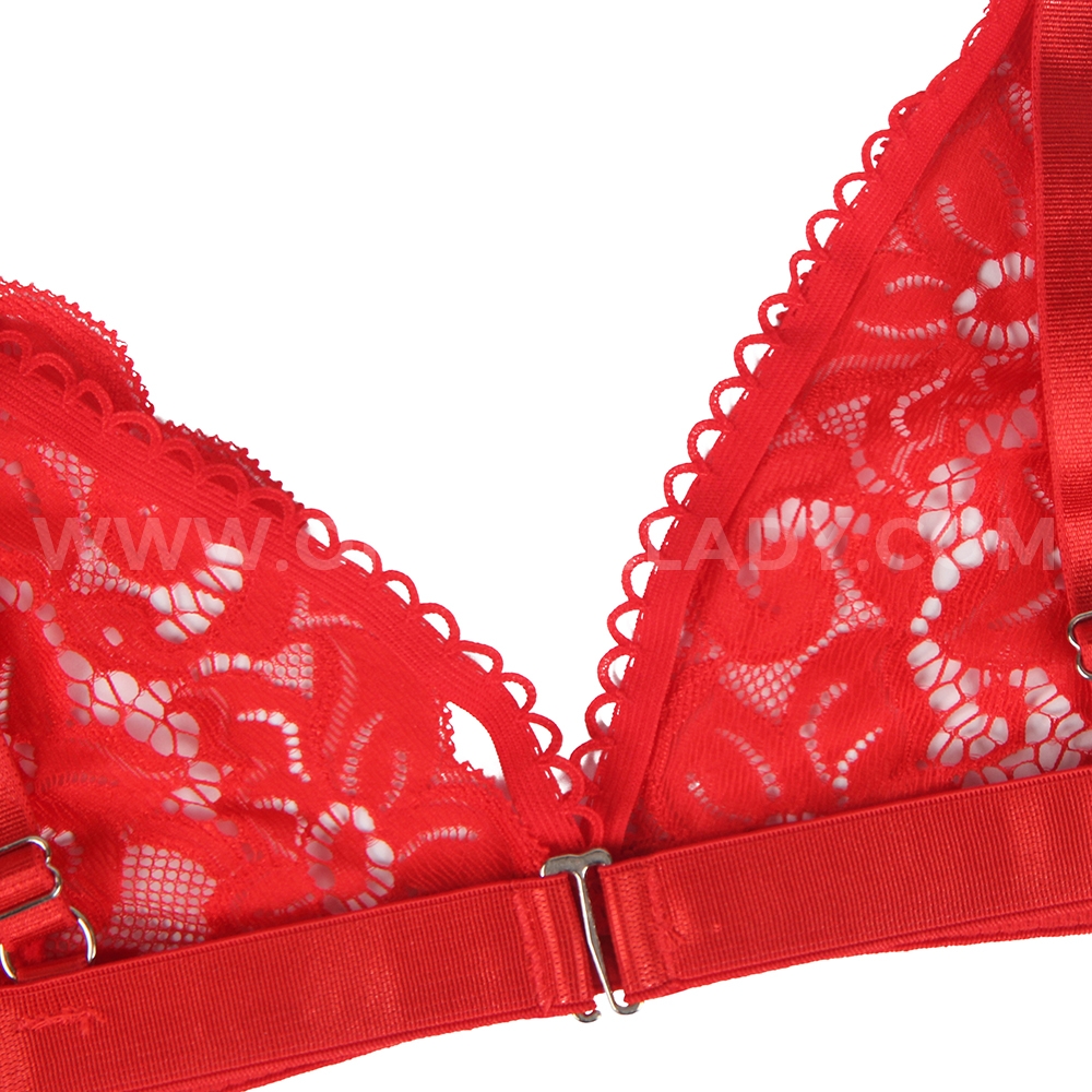 KOMPLET OhYeah R81050 Red-crvena-XS/S - Slika 5