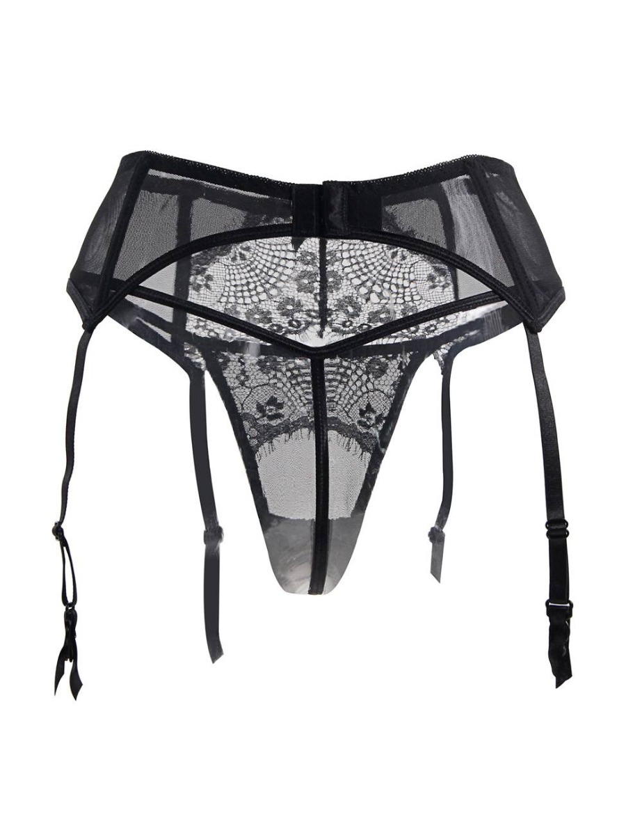 POJAS ZA ČARAPE Ohyeah P5123 Black-crna-S/M - Slika 6