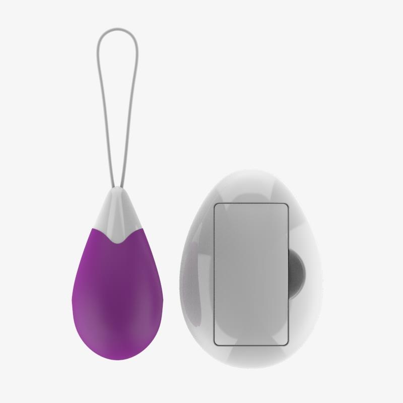 VIBRACIJSKO JAJE A-Gusto AG-43 Purple - Slika 4